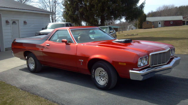 1975 Burnt Orange Ford Ranchero