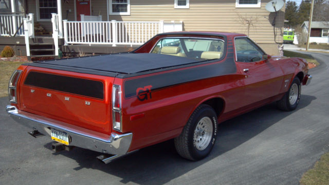 1975 Burnt Orange Ford Ranchero