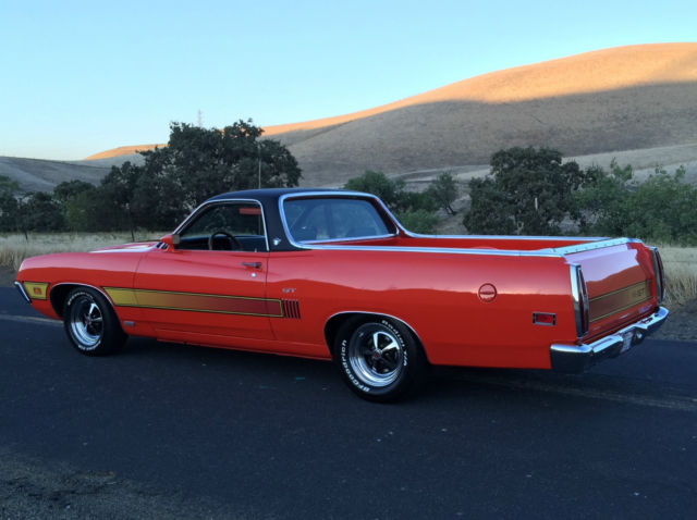 1970 Orange Ford Ranchero