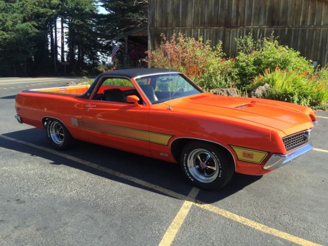 1970 Orange Ford Ranchero