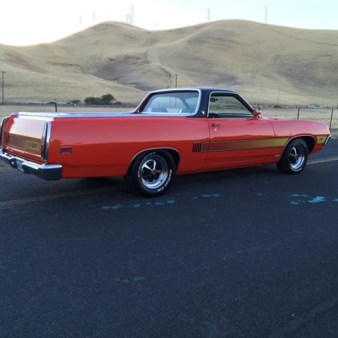 1970 Orange Ford Ranchero