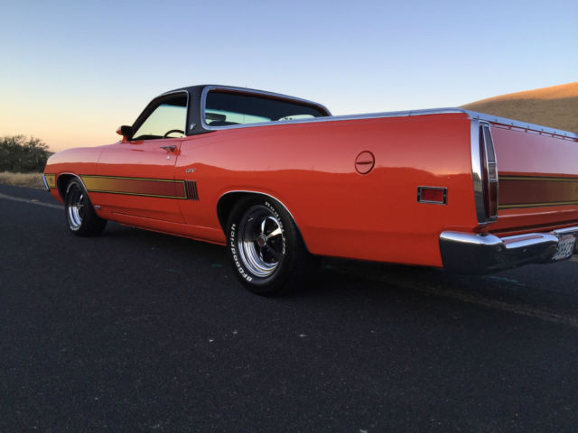1970 Orange Ford Ranchero