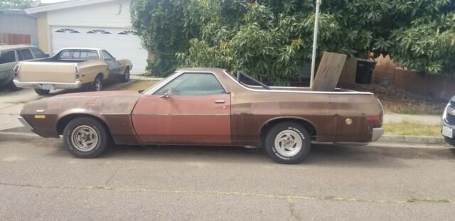 1972 Brown Ford Ranchero