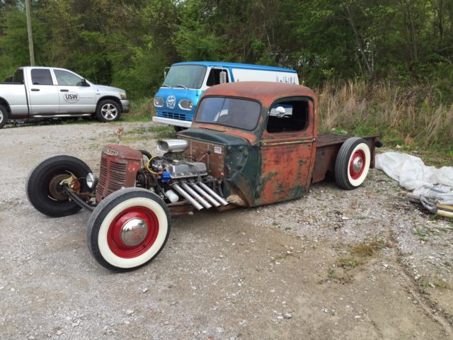 1930 Red Ford Model A Convertible