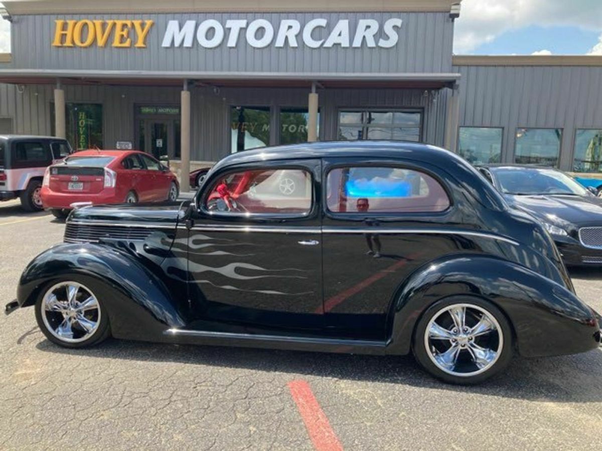 1938 Black Ford 2 Door Sedan ALL STEEL Sedan