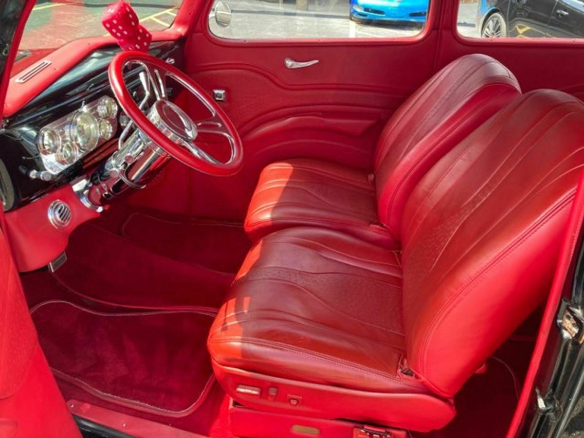 1938 Black Ford 2 Door Sedan ALL STEEL Sedan