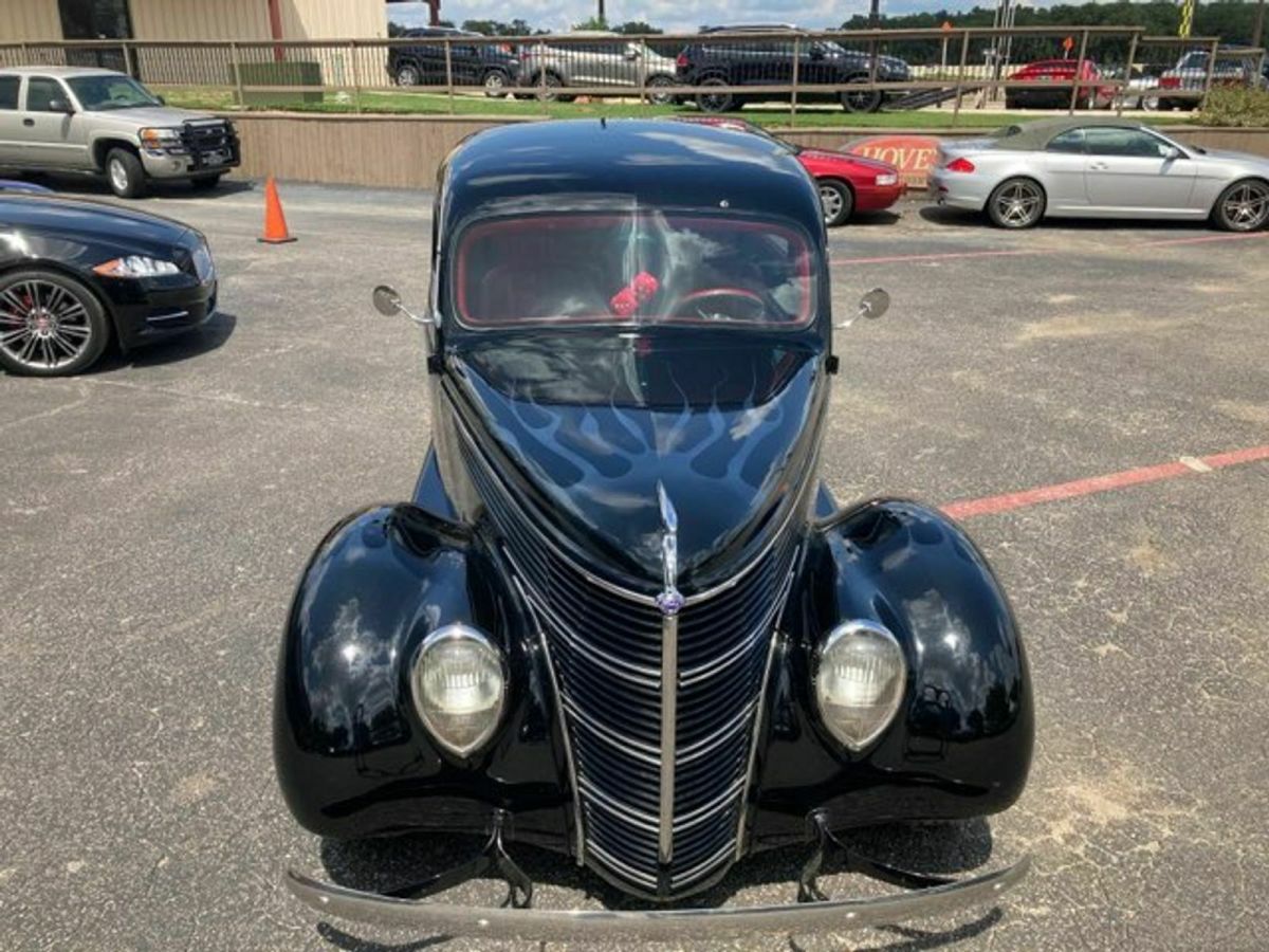 1938 Black Ford 2 Door Sedan ALL STEEL Sedan