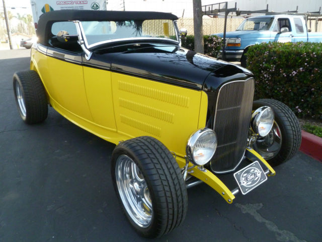 1932 Black/Yellow Ford Other Coupe