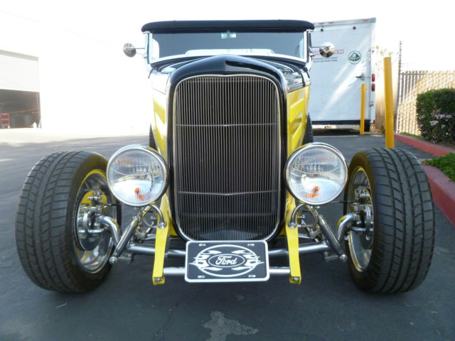 1932 Black/Yellow Ford Other Coupe