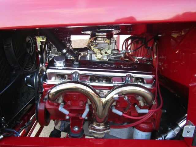 1929 Red Ford Roadster --