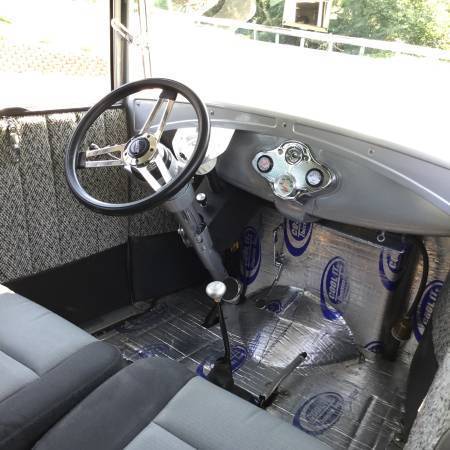 1931 Silver Ford Model A Sedan