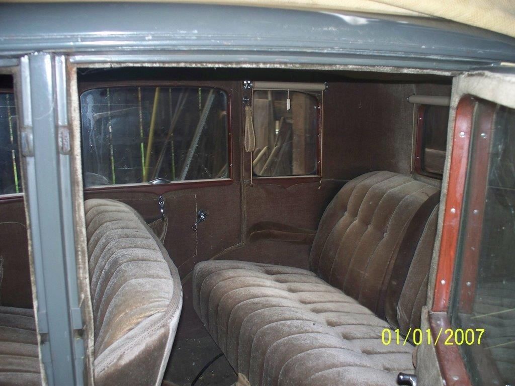 1930 Light and Dark olive green Ford Model A 4 door