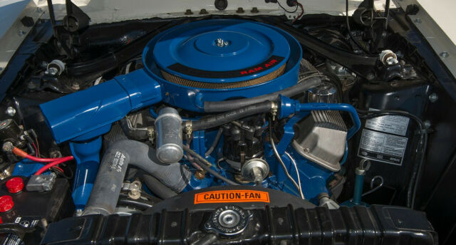 1970 White Ford Mustang Coupe