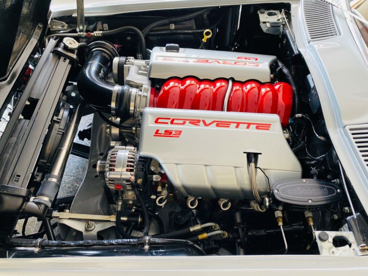 1966 PEARL SILVER Chevrolet Corvette Convertible