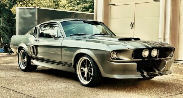 1968 Gray Ford Mustang Fastback