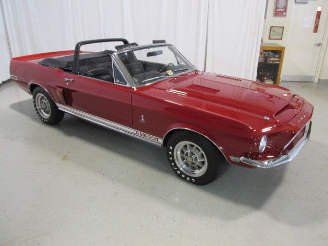 1968 Red Ford Mustang Convertible