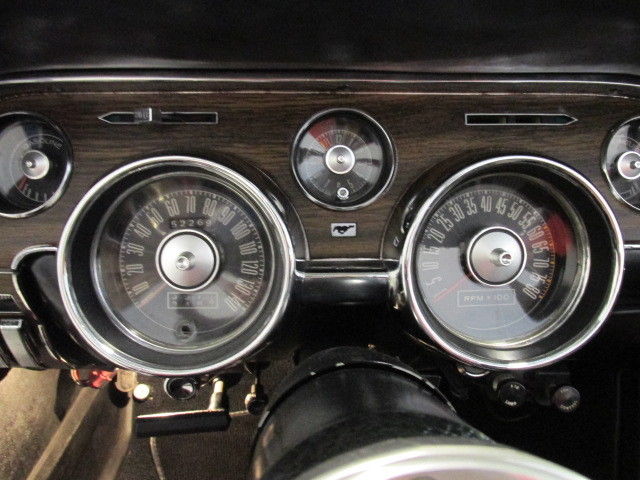 1968 Red Ford Mustang Convertible