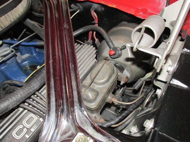 1968 Red Ford Mustang Convertible