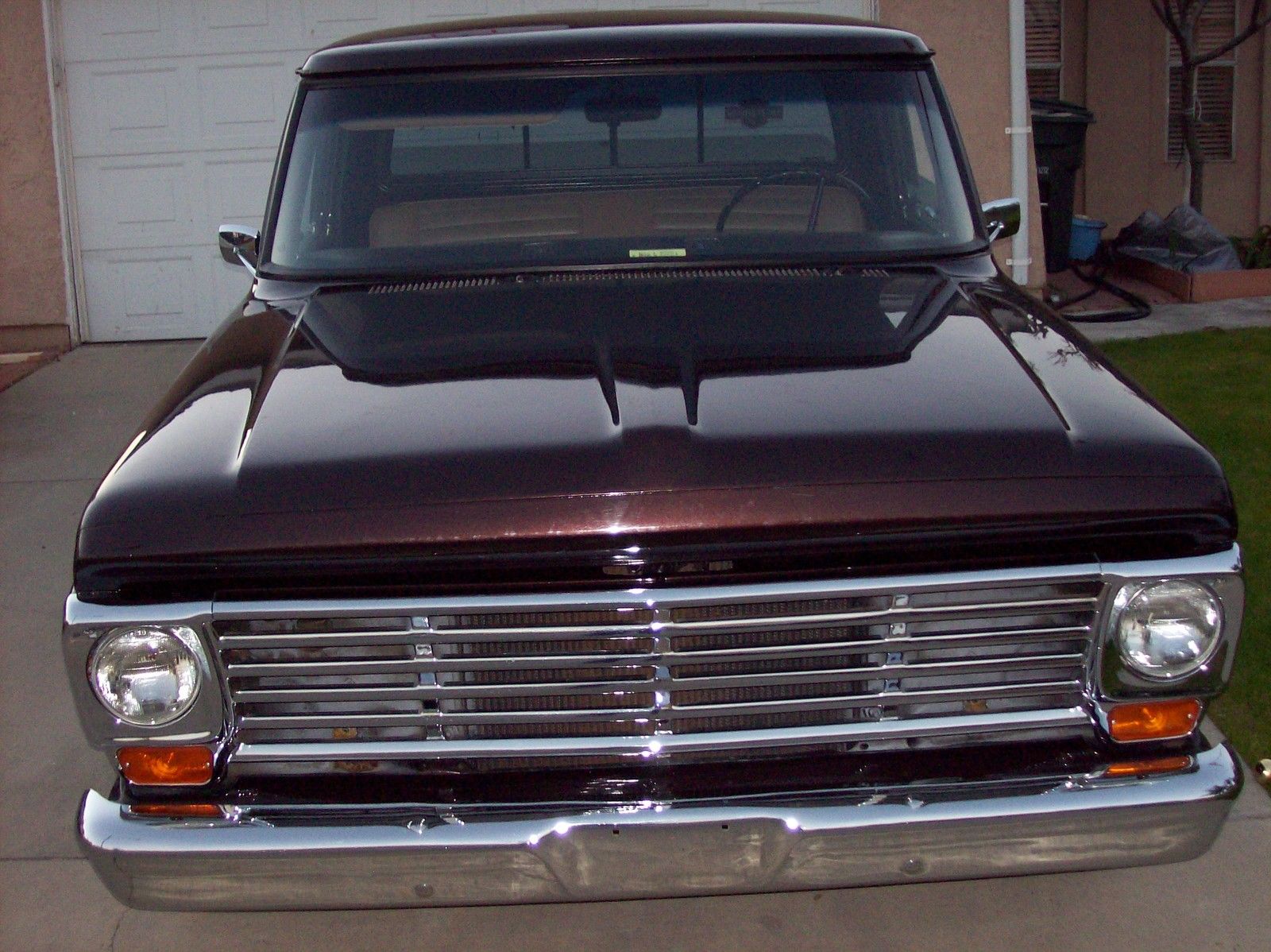 1967 ROOT BEER PERAL WITH CLEAR COAT Ford F-100 Standard Cab Pickup