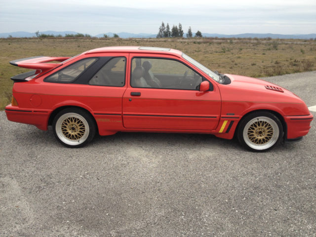 1986 Red Ford Other Coupe