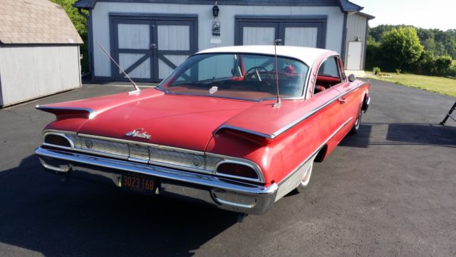 1960 Red Ford Galaxie Coupe