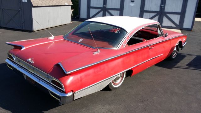 1960 Red Ford Galaxie Coupe