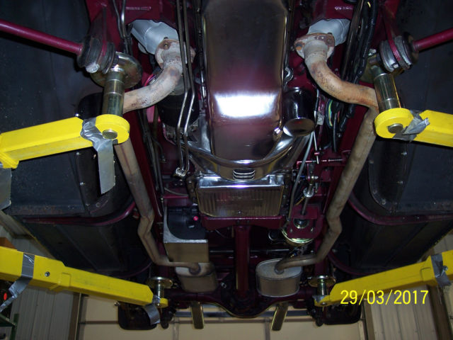 1930 Rose red metalic Ford Model A Street Rod 2 Door Sedan