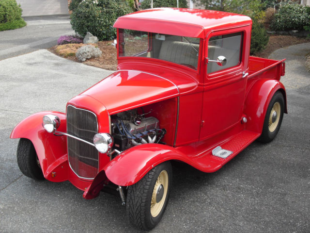 1930 Red Ford Other Pickups Pick Up