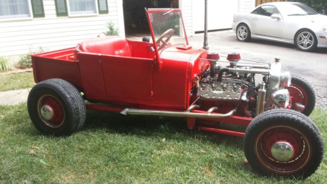 1927 red Ford Model T