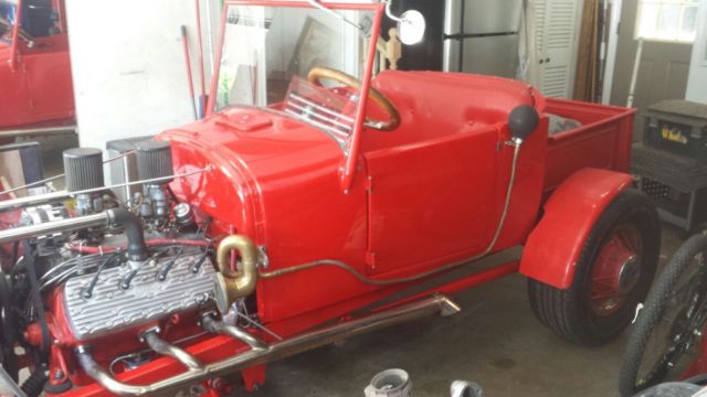 1927 red Ford Model T