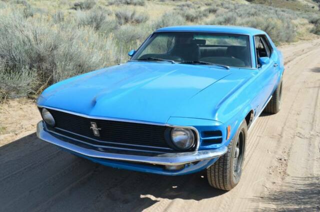1970 Blue Ford Mustang Coupe