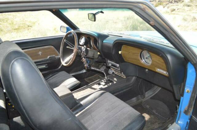 1970 Blue Ford Mustang Coupe