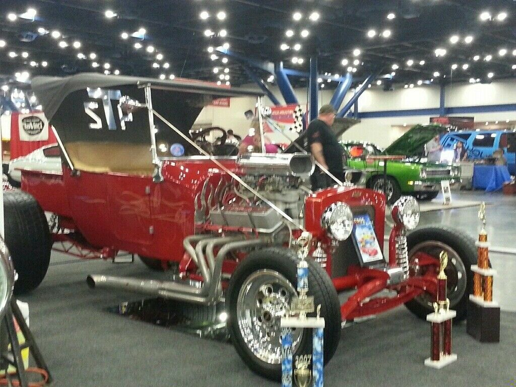 1923 Red Ford Model T Convertible