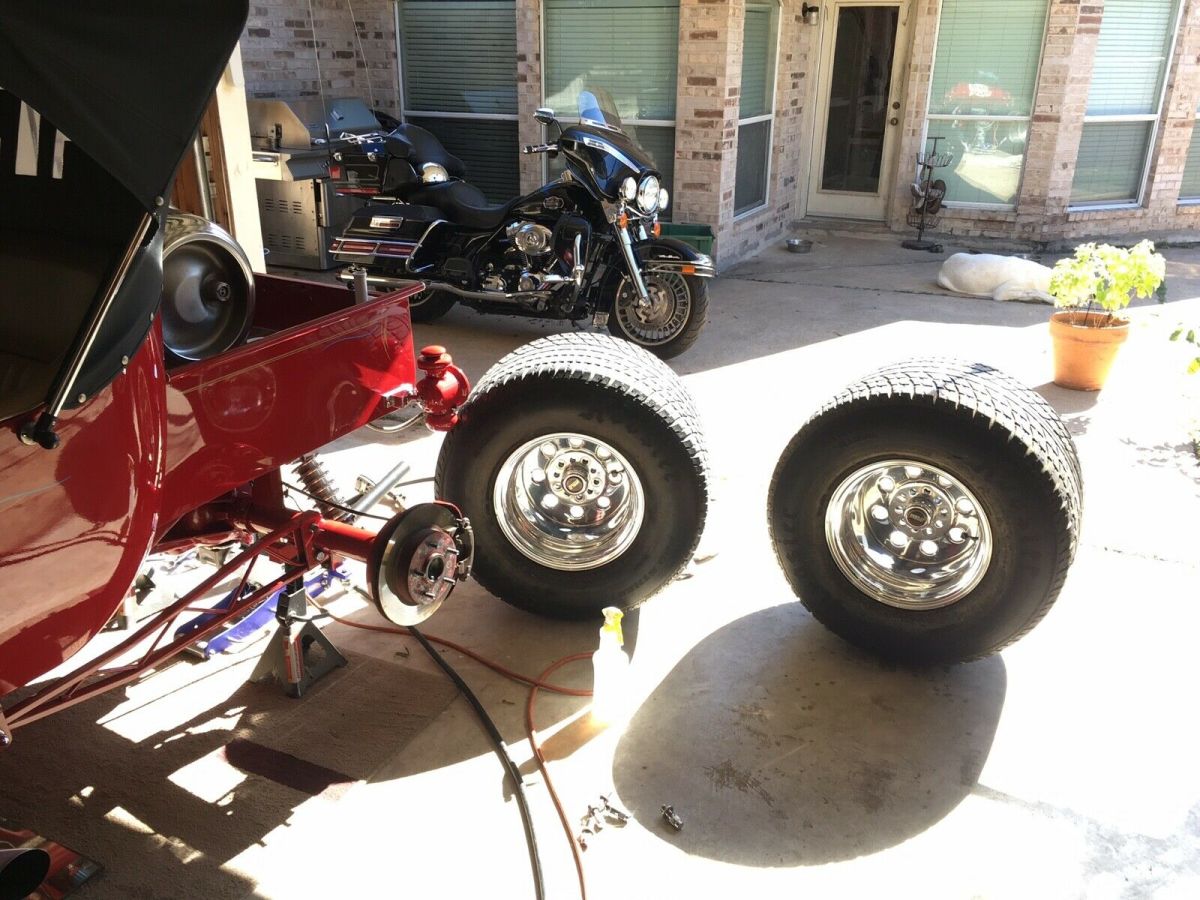 1923 Red Ford Model T Convertible