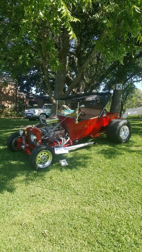 1923 Red Ford Model T Convertible
