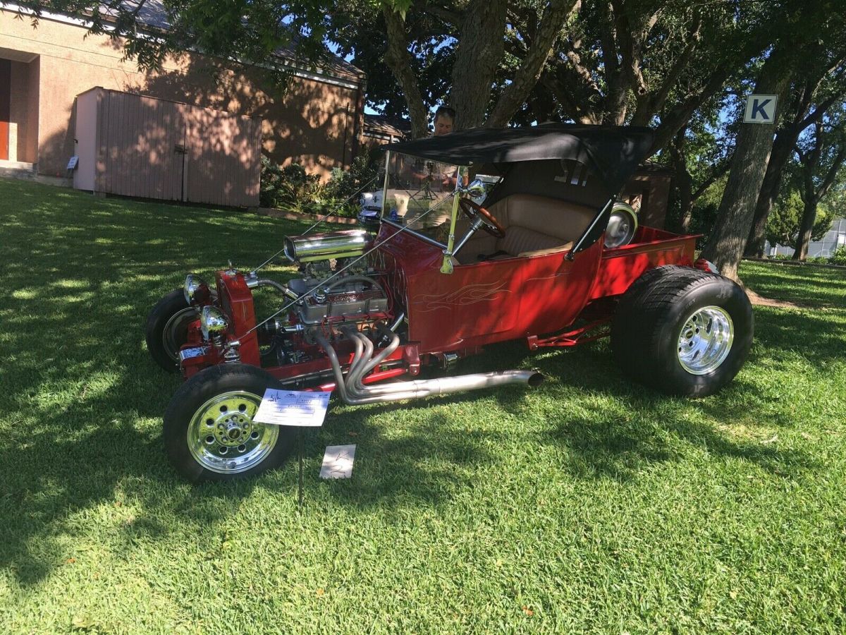 1923 Red Ford Model T Convertible