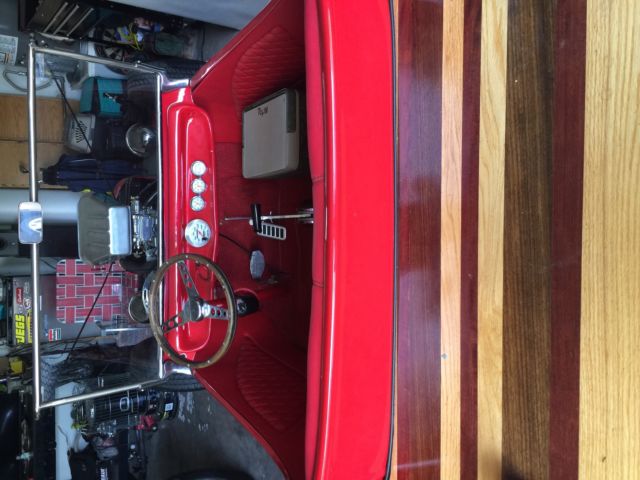 1924 red Ford Model T Coupe