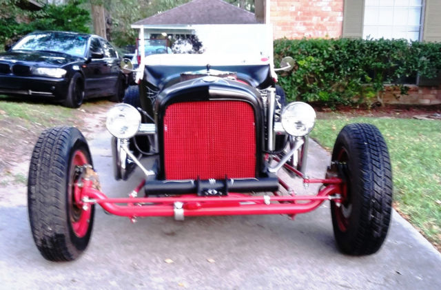 1923 Satin Black Ford Model T Coupe