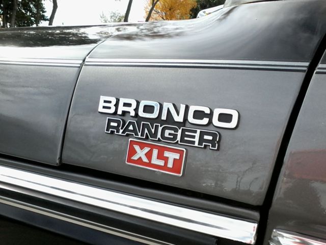 1978 Black Ford Bronco Wagon