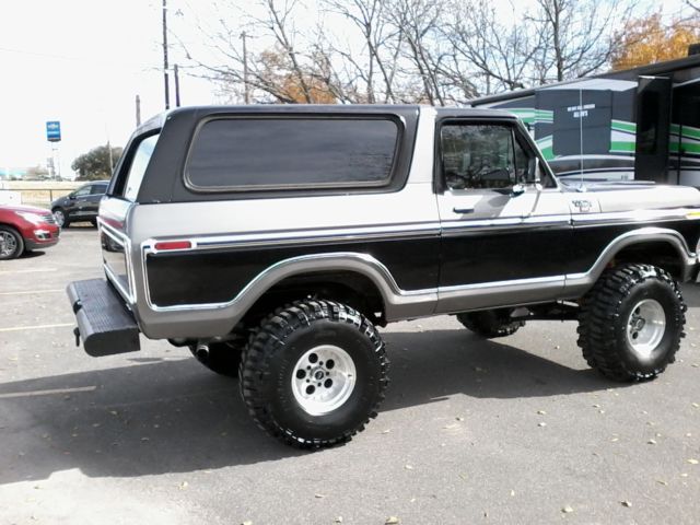 1978 Black Ford Bronco Wagon
