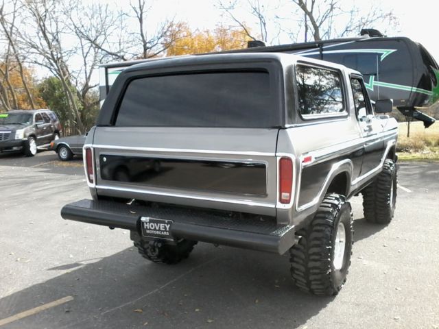 1978 Black Ford Bronco Wagon