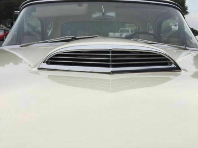 1956 White Ford Thunderbird Convertible