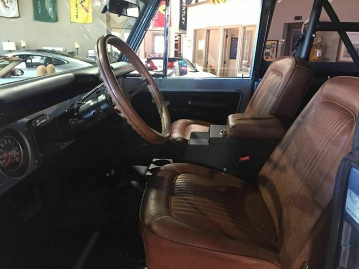 1974 Blue Ford Bronco SUV