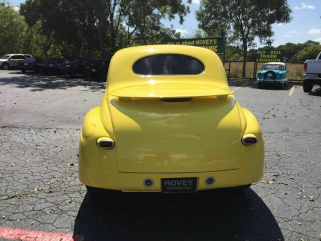 1946 Yellow Ford Supercharged Coupe Coupe
