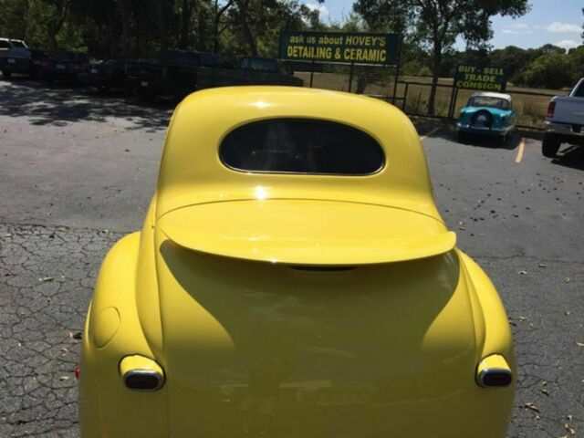 1946 Yellow Ford Supercharged Coupe Coupe
