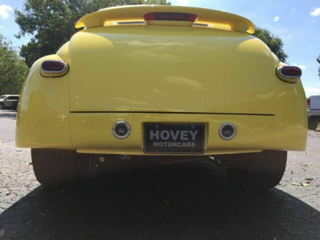 1946 Yellow Ford Supercharged Coupe Coupe