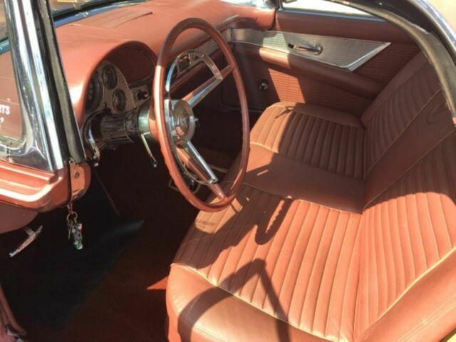 1957 Brown Ford Thunderbird Convertible