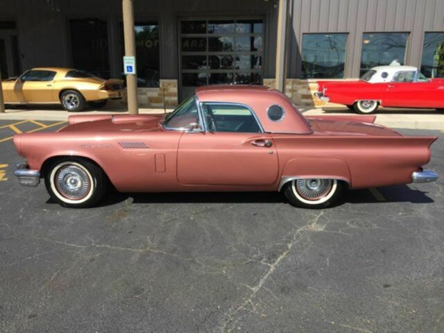 1957 Brown Ford Thunderbird Convertible