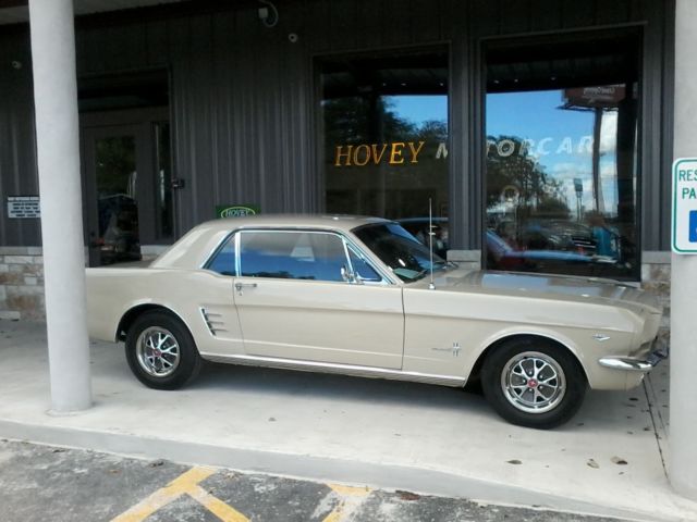 1966 Tan Ford Mustang Coupe