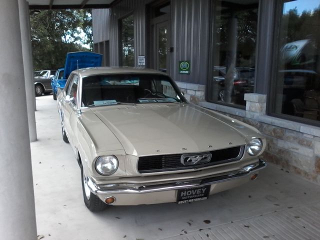1966 Tan Ford Mustang Coupe